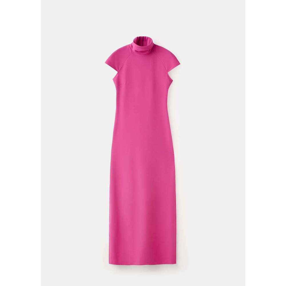Long dress with open back
